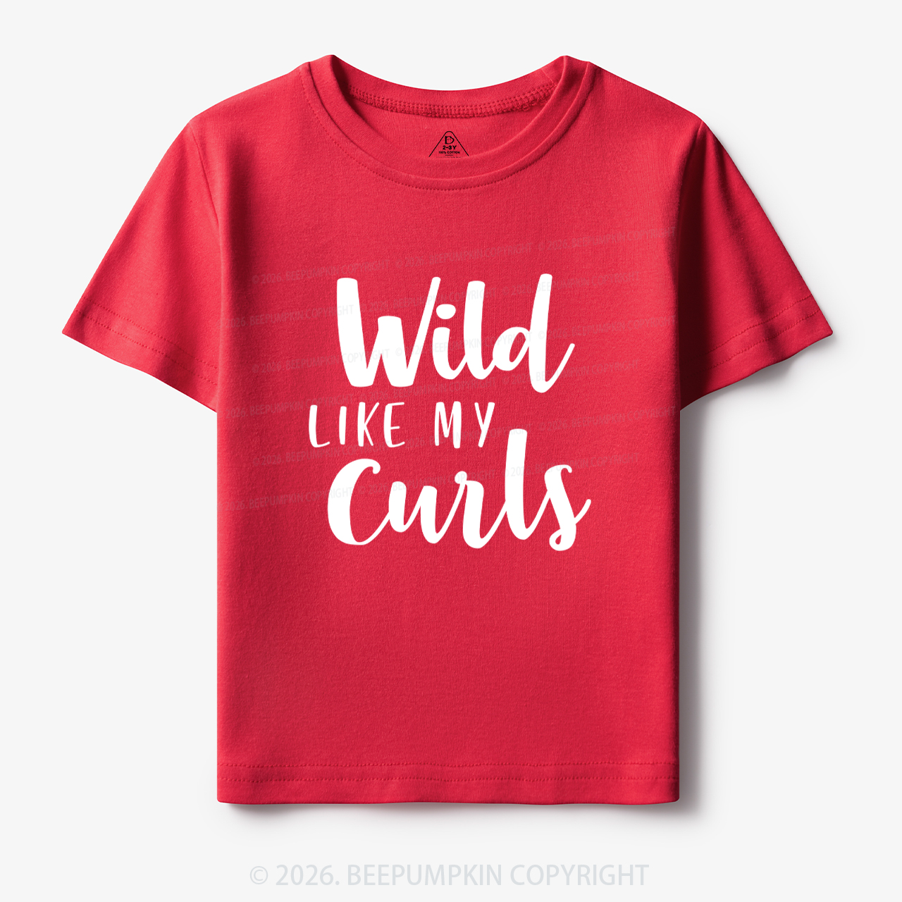 Wild Like My Curls Toddler&Kids Tees 7