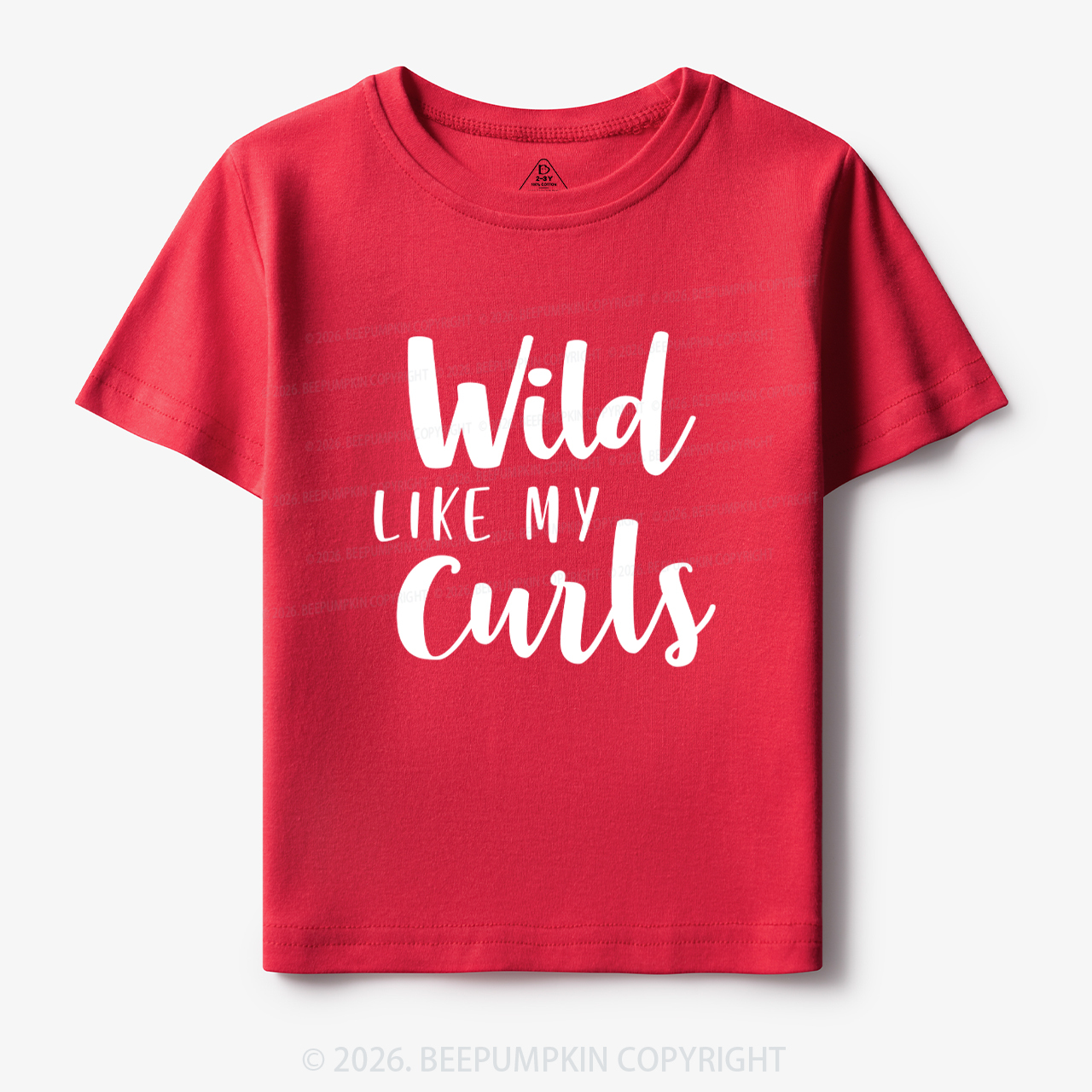 Wild Like My Curls Toddler&Kids Tees 7