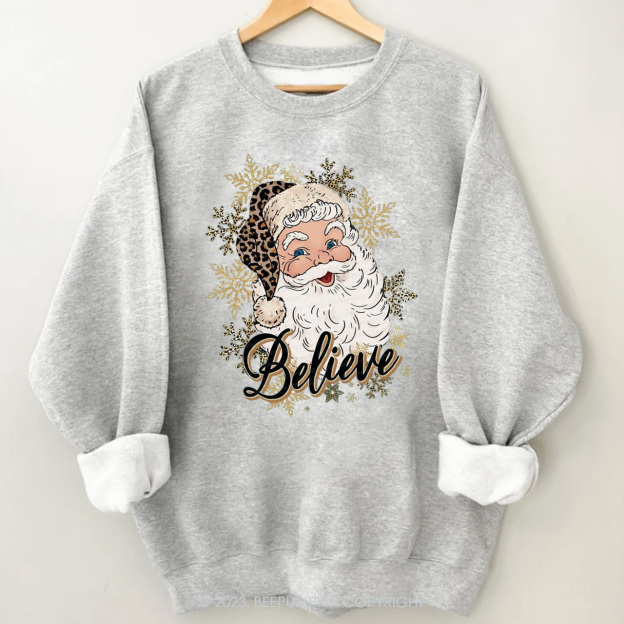 Believe Christmas Party Sweatshirt