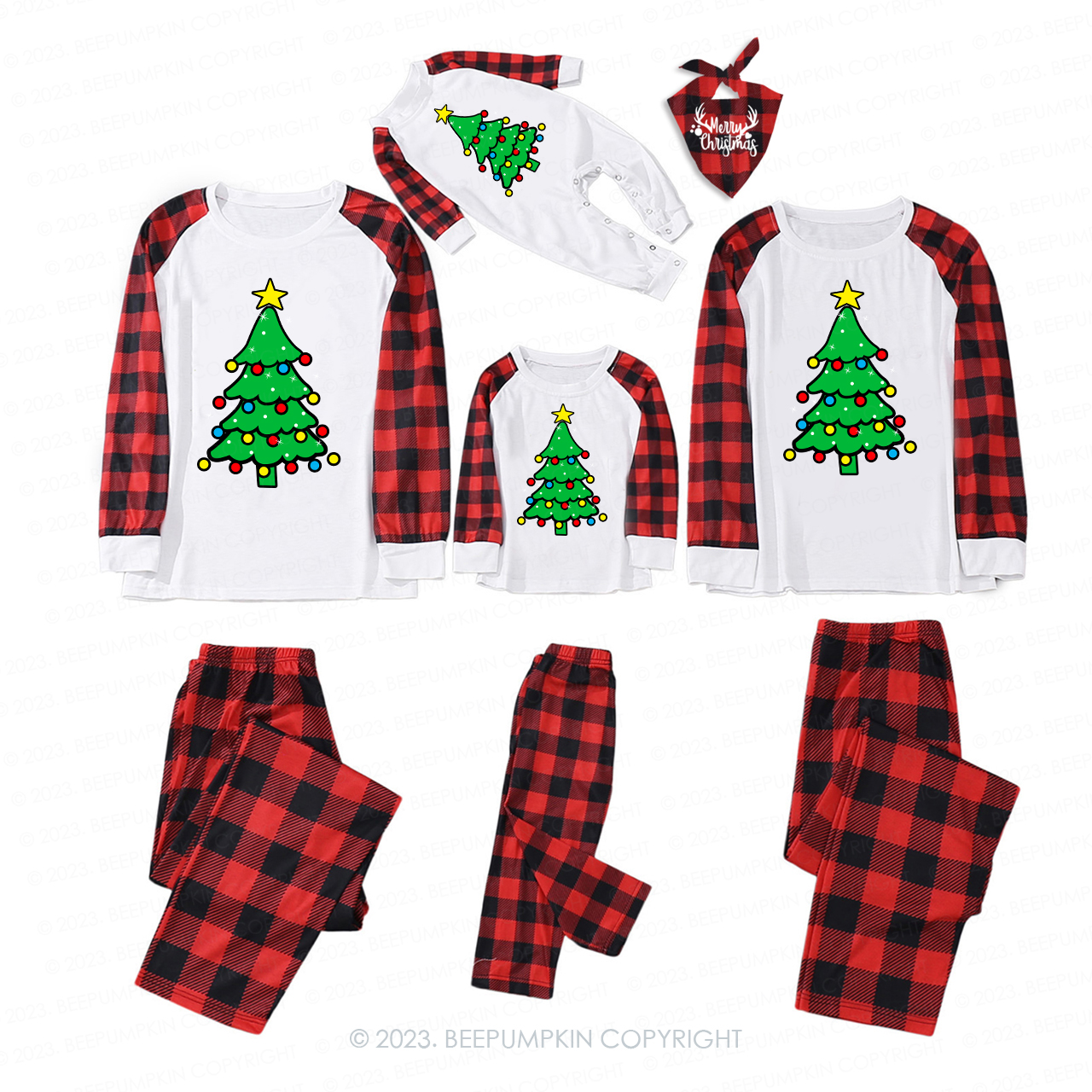 Making Memories Together 2023 Family Christmas Pajamas