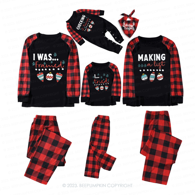 Christmas Snow Family Group Pajamas Beepumpkin