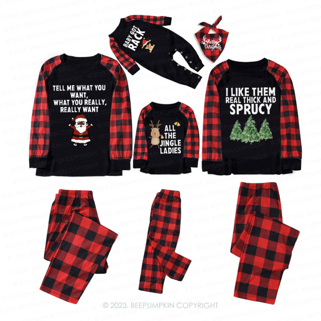 Santa Claus Special Family Matching Pajamas Beepumpkin