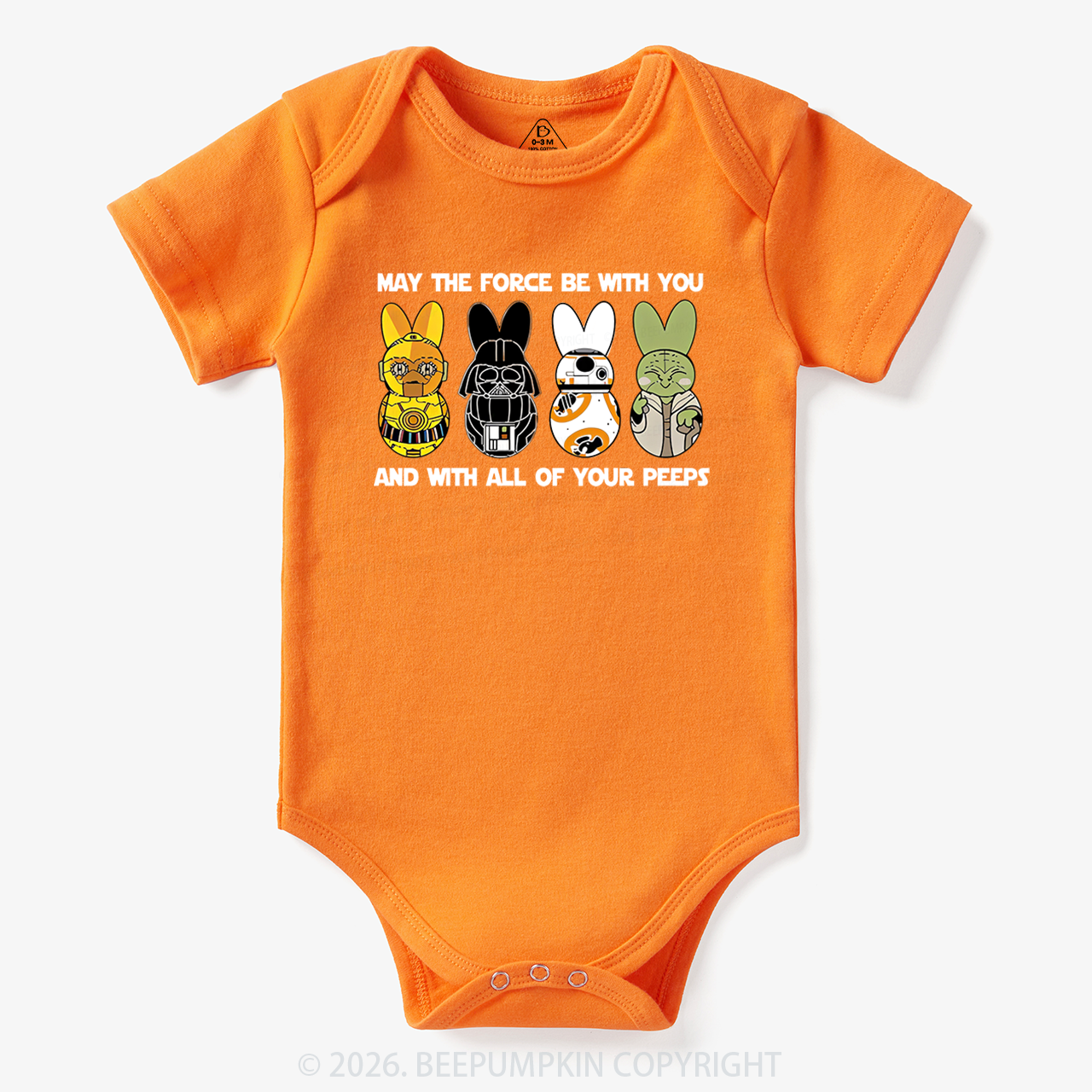 Bunny Ears Happy Easter Bodysuit