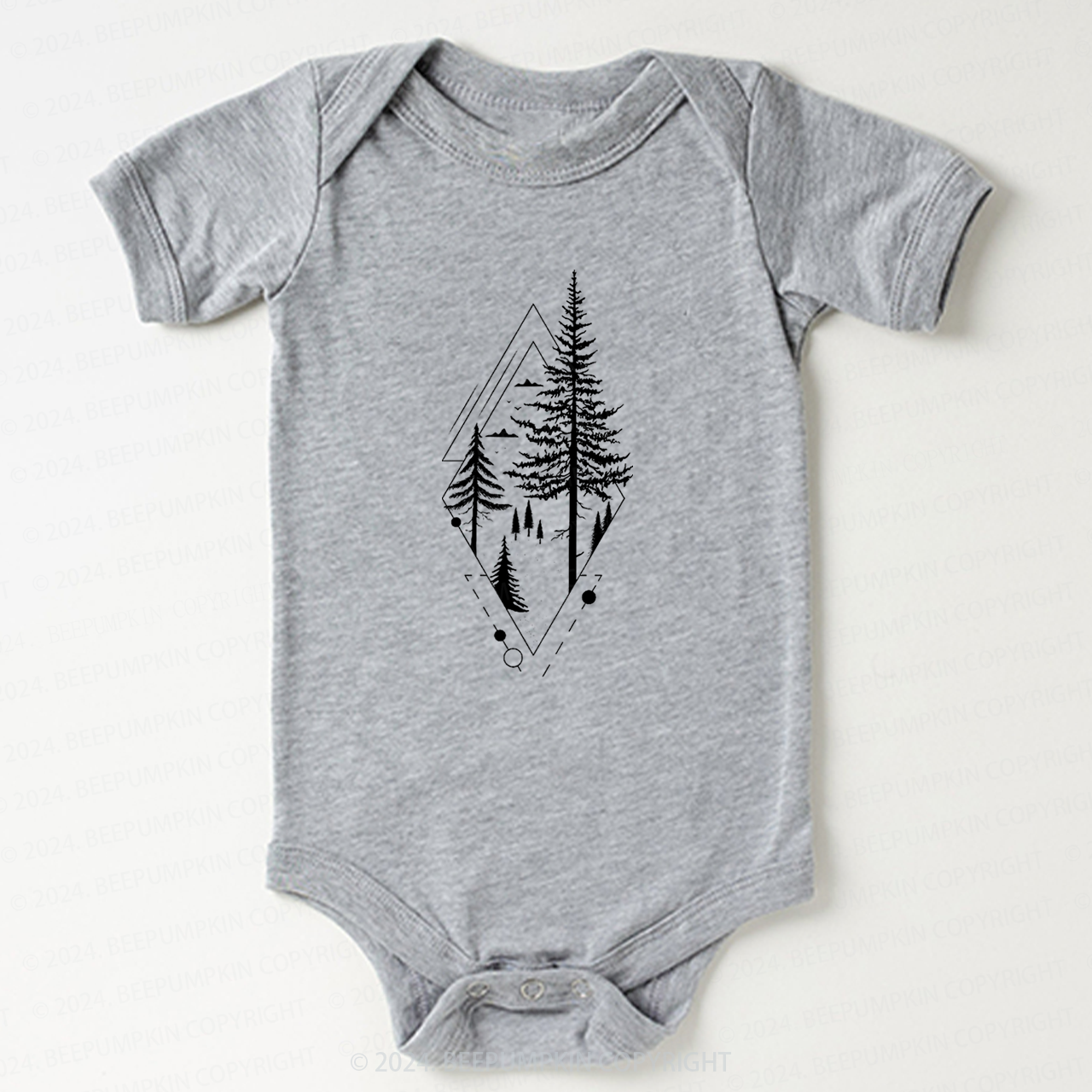 Modern Woods Bodysuit For Baby 