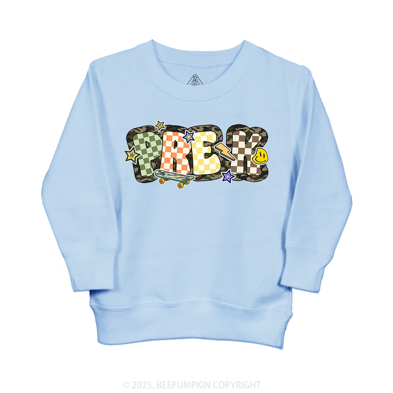 School Boy Sublimation File Kid's Sweatshirt