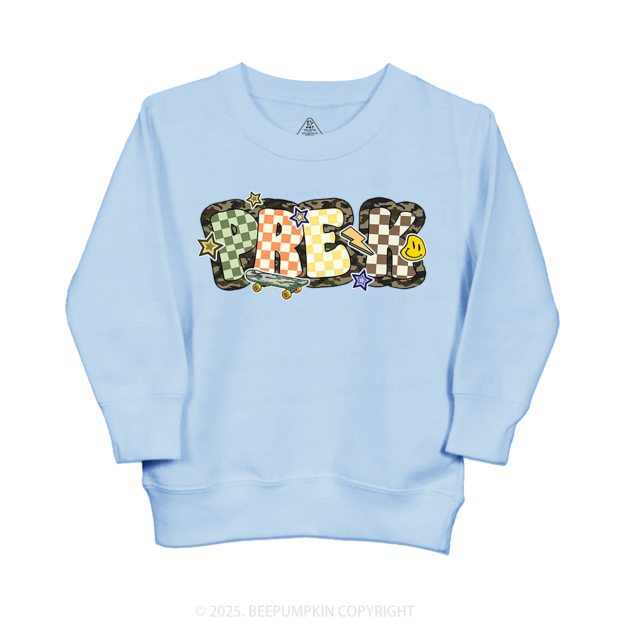 School Boy Sublimation File Kid's Sweatshirt