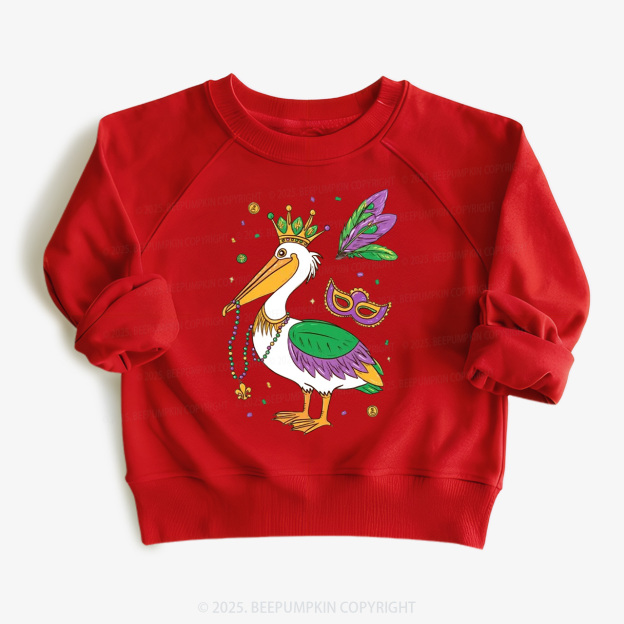 Beads & Feathers Fun Kid's Sweatshirt