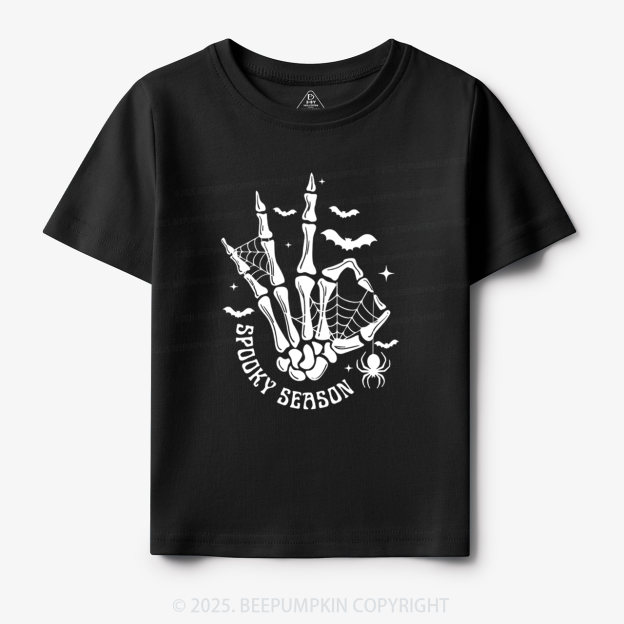 Spooky Season Halloween Toddler&Kid's Tees Beepumpkin