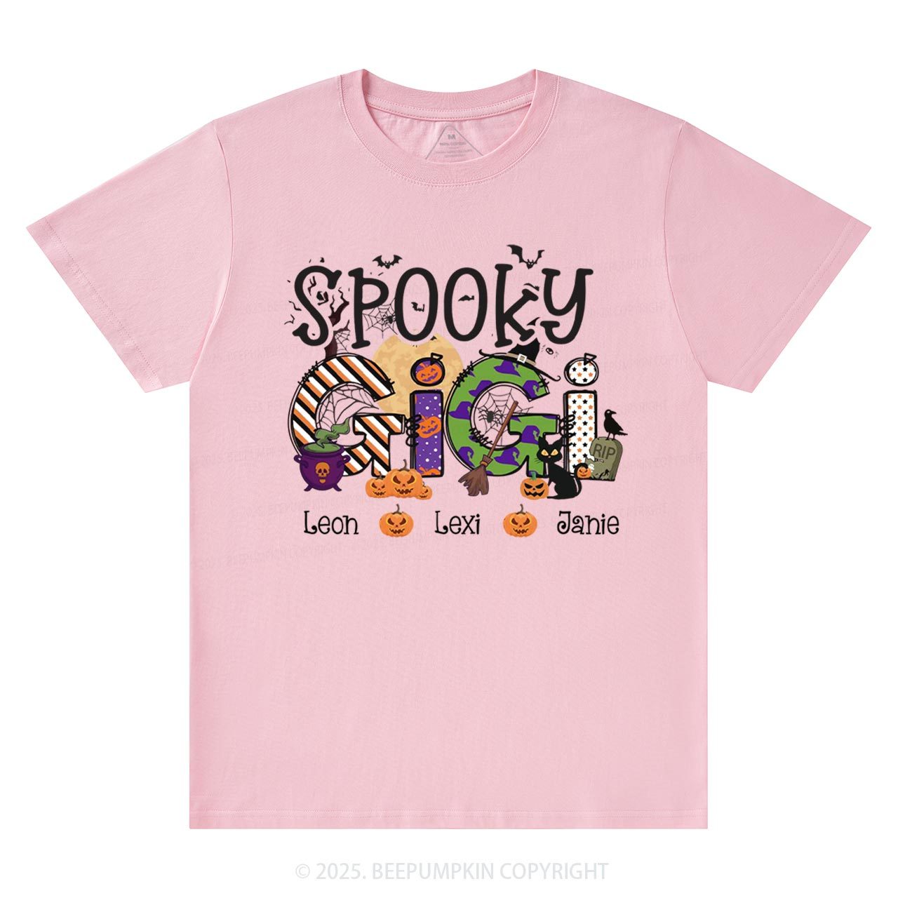 Personalized Spooky Gigi T-Shirts Beepumpkin