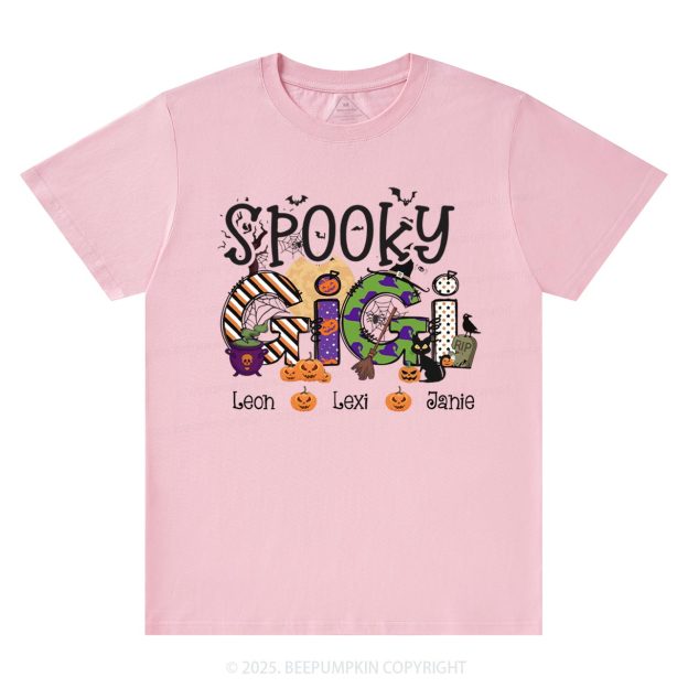Personalized Spooky Gigi T-Shirts Beepumpkin