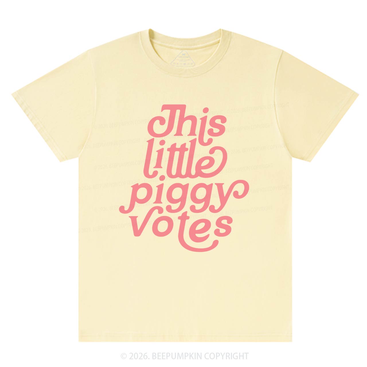 This Little Piggy Votes T-Shirts Beepumpkin