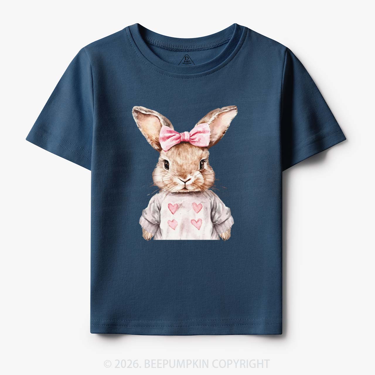Sweet Bow Bunny Easter Toddler&Kid's Tees
