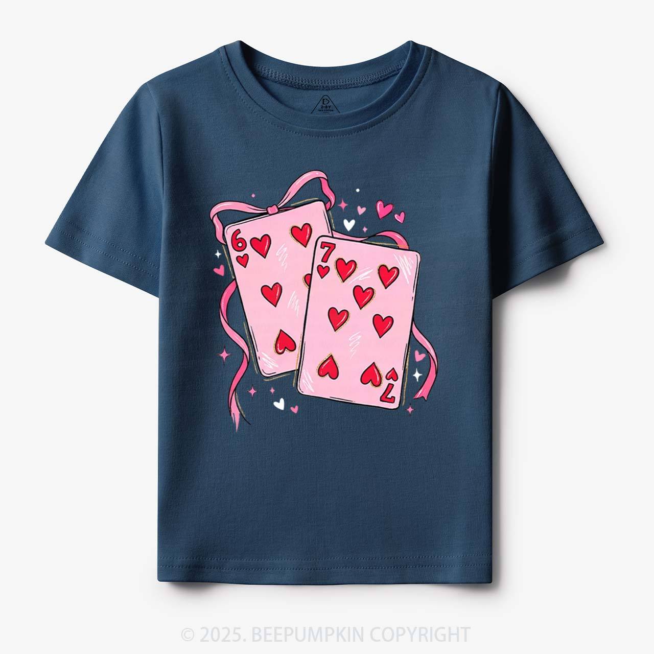 Playing Cards Valentine's Day 67 Toddler&Kid's Tees Beepumpkin