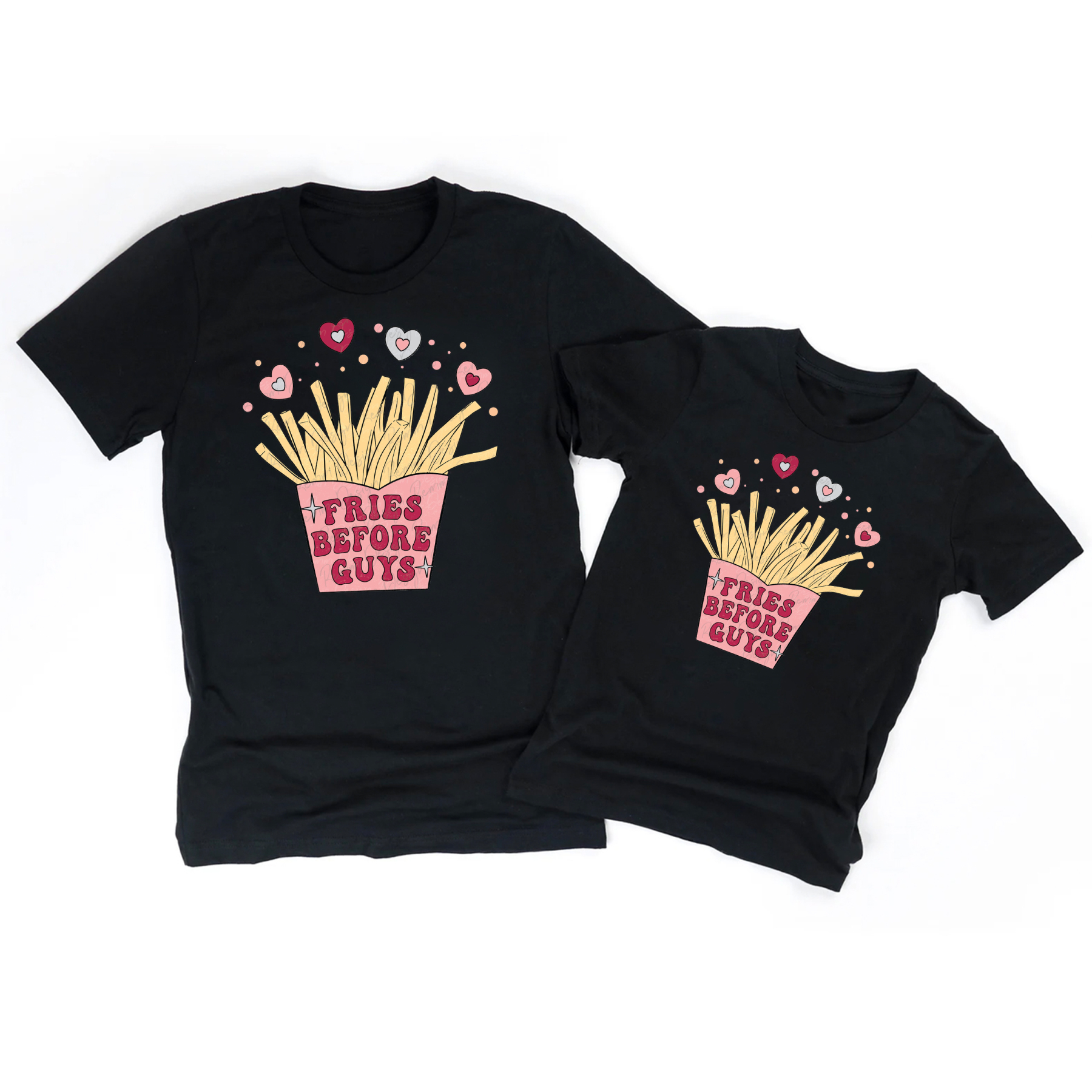 Fries Before Guys Family Matching Shirts