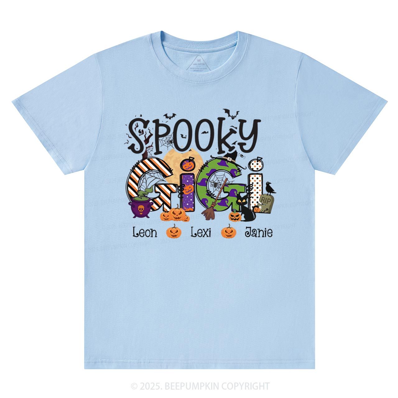 Personalized Spooky Gigi T-Shirts Beepumpkin