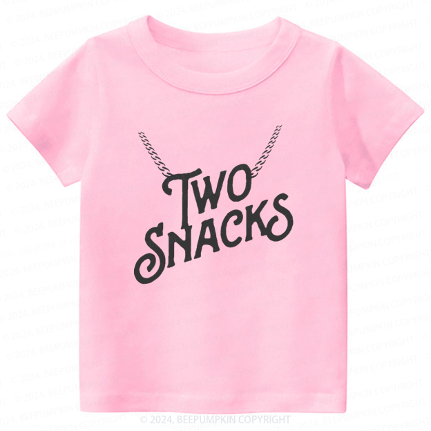 Two Snacks Toddler&Kids Tees