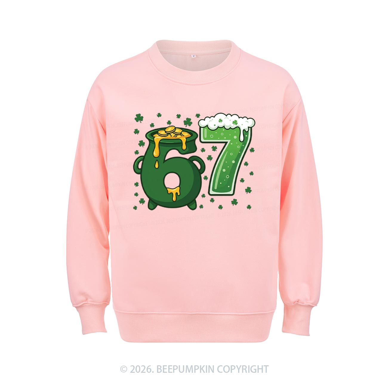 Six Seven St Patrick's Day Aldult Sweatshirt