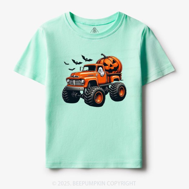 Halloween Truck Toddler&Kid's Tees Beepumpkin