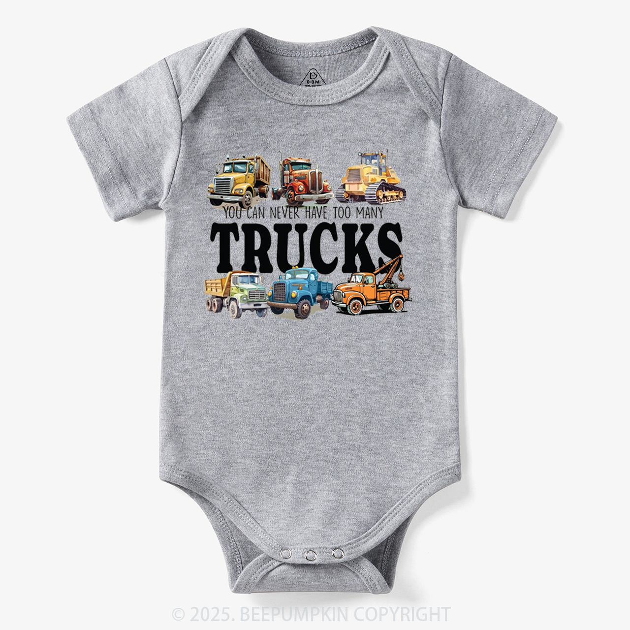 Trucks Bodysuit Beepumpkin 7