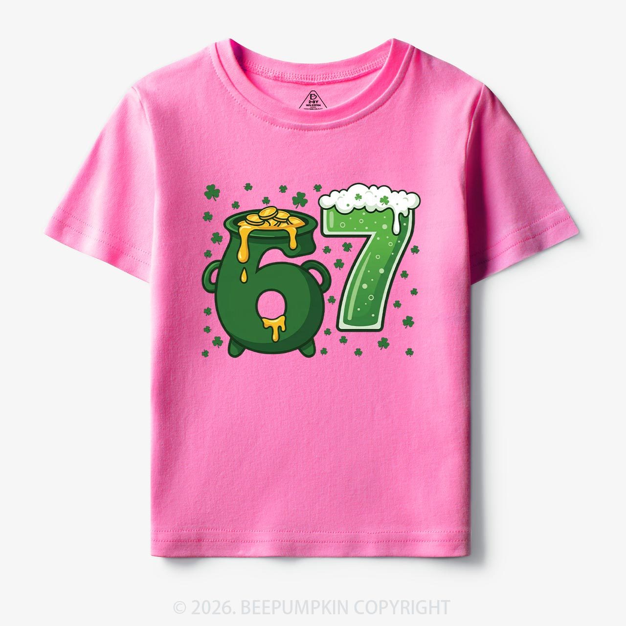 Six Seven St Patrick's Day Toddler&Kid's Tees Beepumpkin
