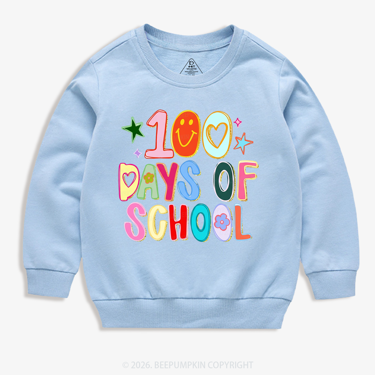 Color Pop 100 Days Brighter Toddler&Kid's Sweatshirt