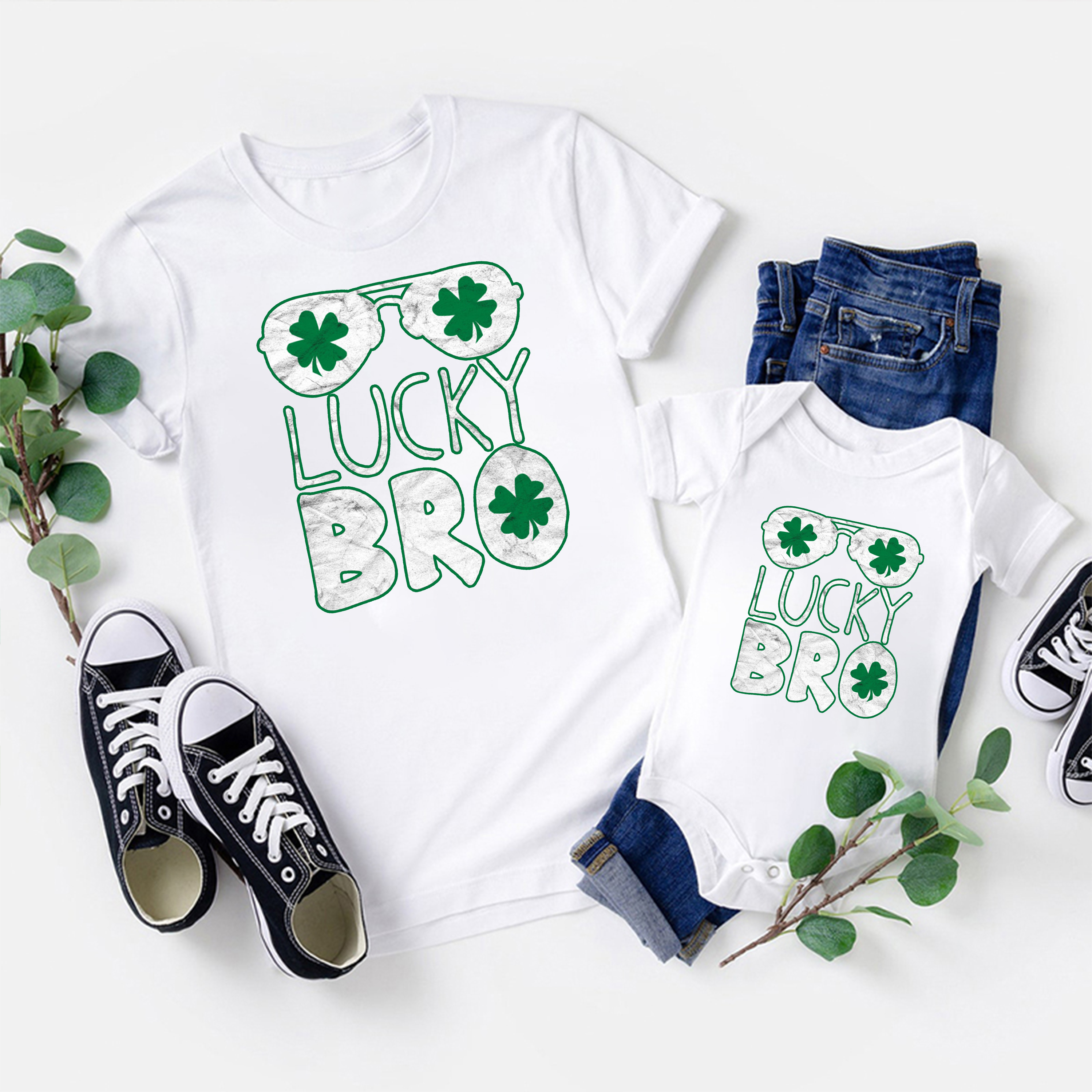 Lucky Bro St.Patrick's Day Matching Shirts