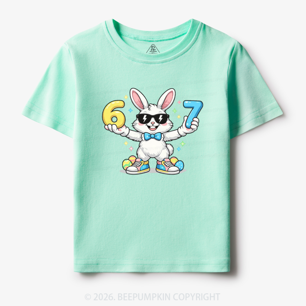 Hip‑Hop 67 Bunny Toddler&Kid's Tees