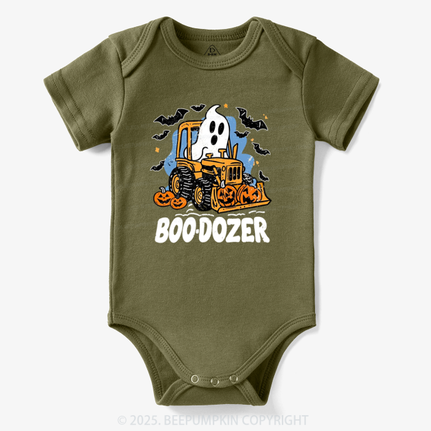 Halloween Ghost Boo-dozer Bodysuit Beepumpkin