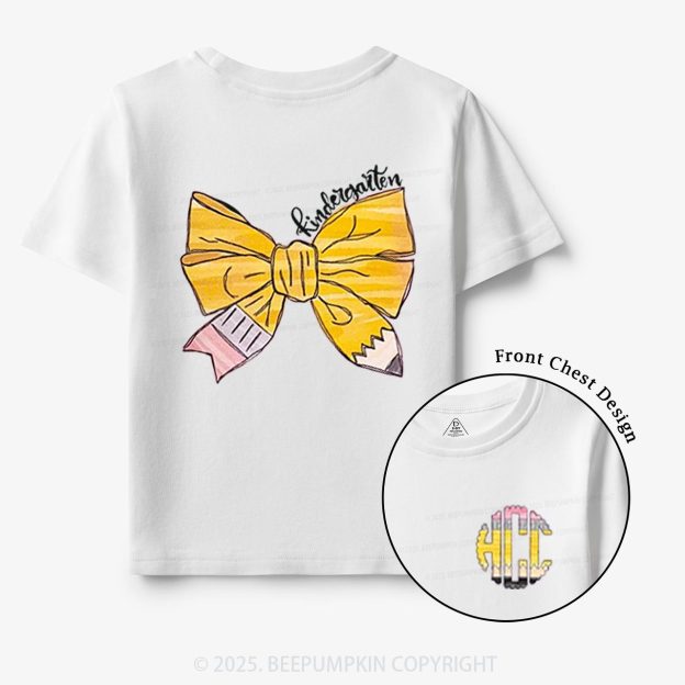 Personalization Girl's Coquette Toddler&Kid's Tees Beepumpkin