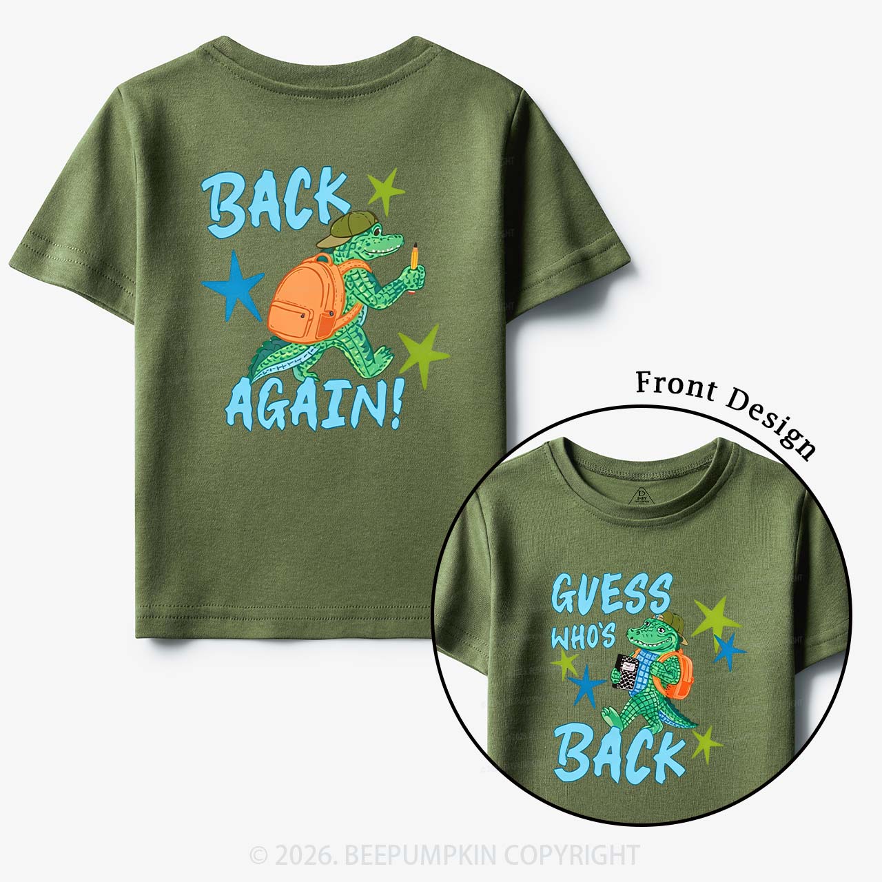 Guess Who's Back Gator Toddler&Kid's Tees