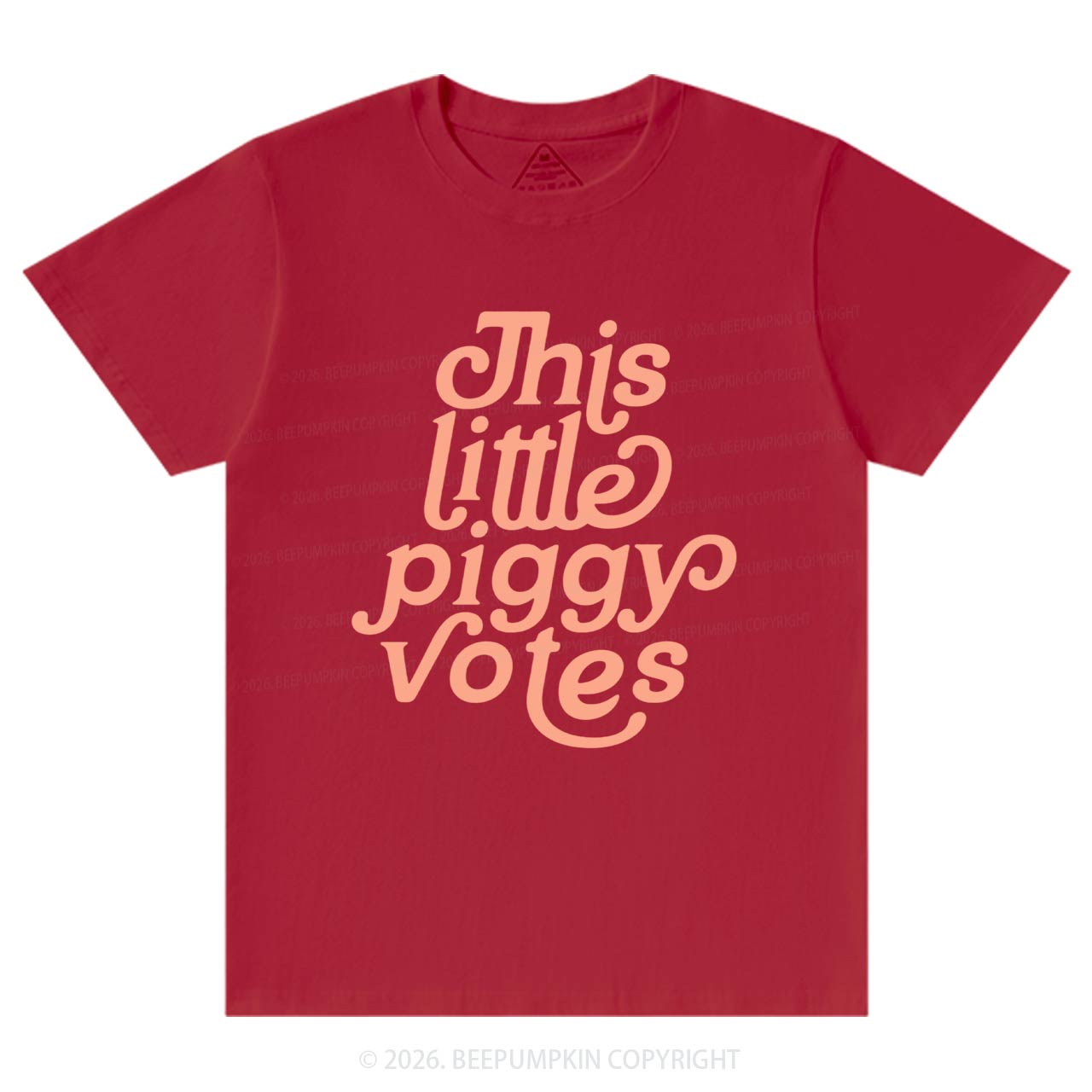 This Little Piggy Votes T-Shirts Beepumpkin