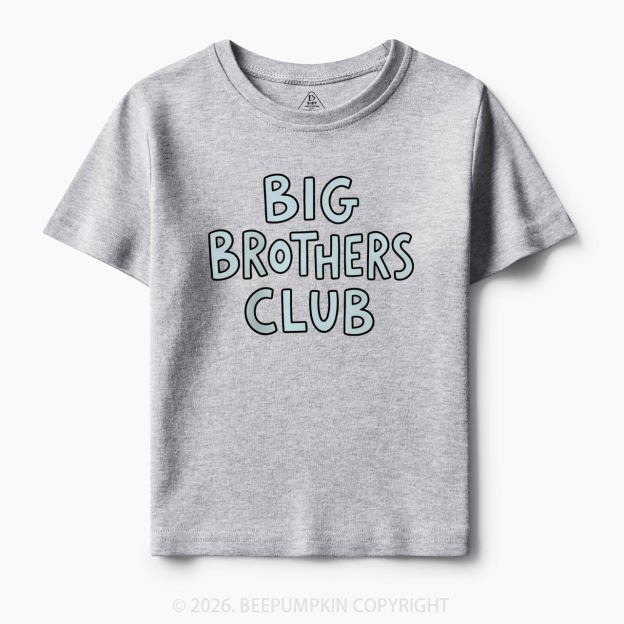 Funny Big Brothers Club Toddler&Kid's Tees