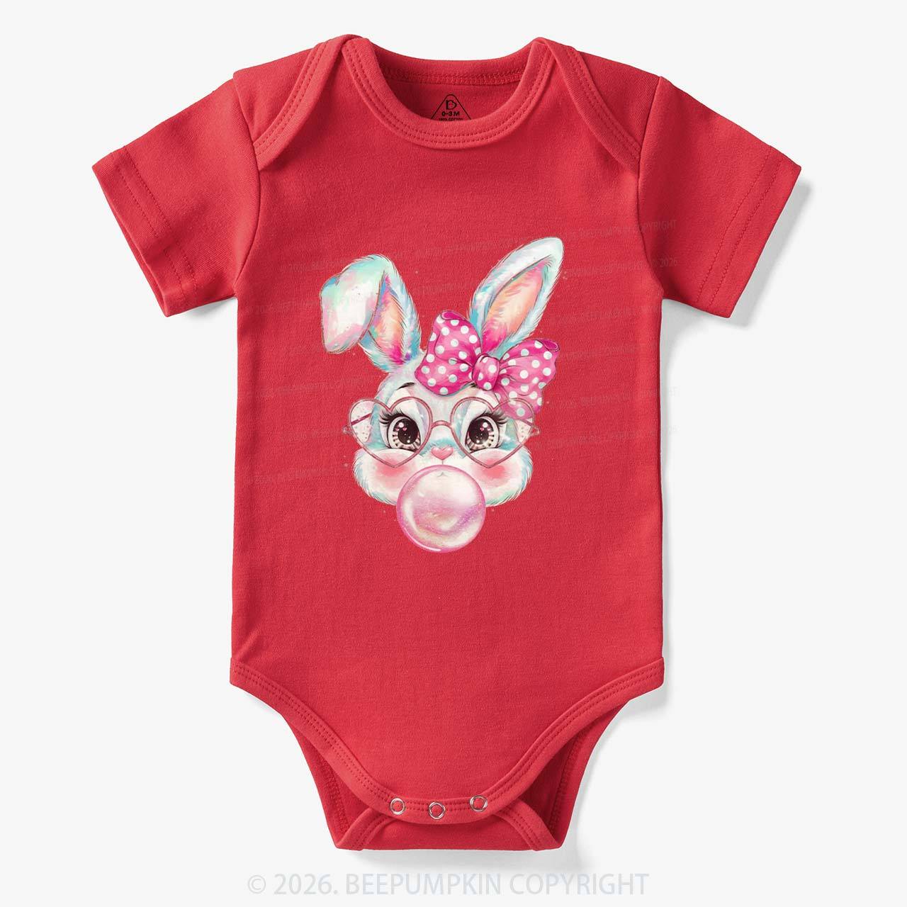 Sassy Bunny Bubble Baby Bodysuit