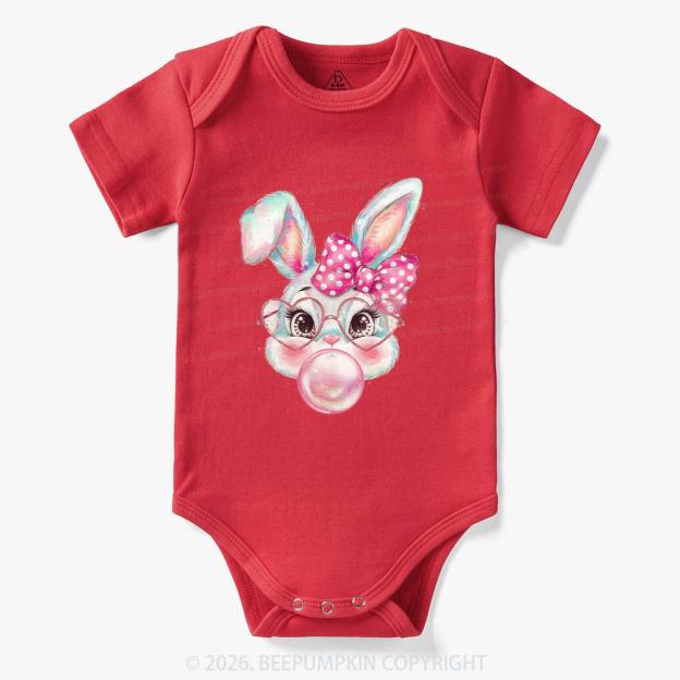 Sassy Bunny Bubble Baby Bodysuit