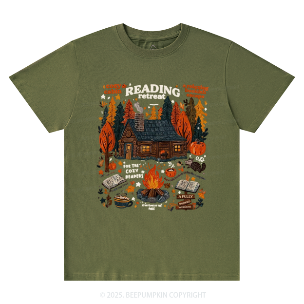 Fall Bookish T-Shirts Beepumpkin