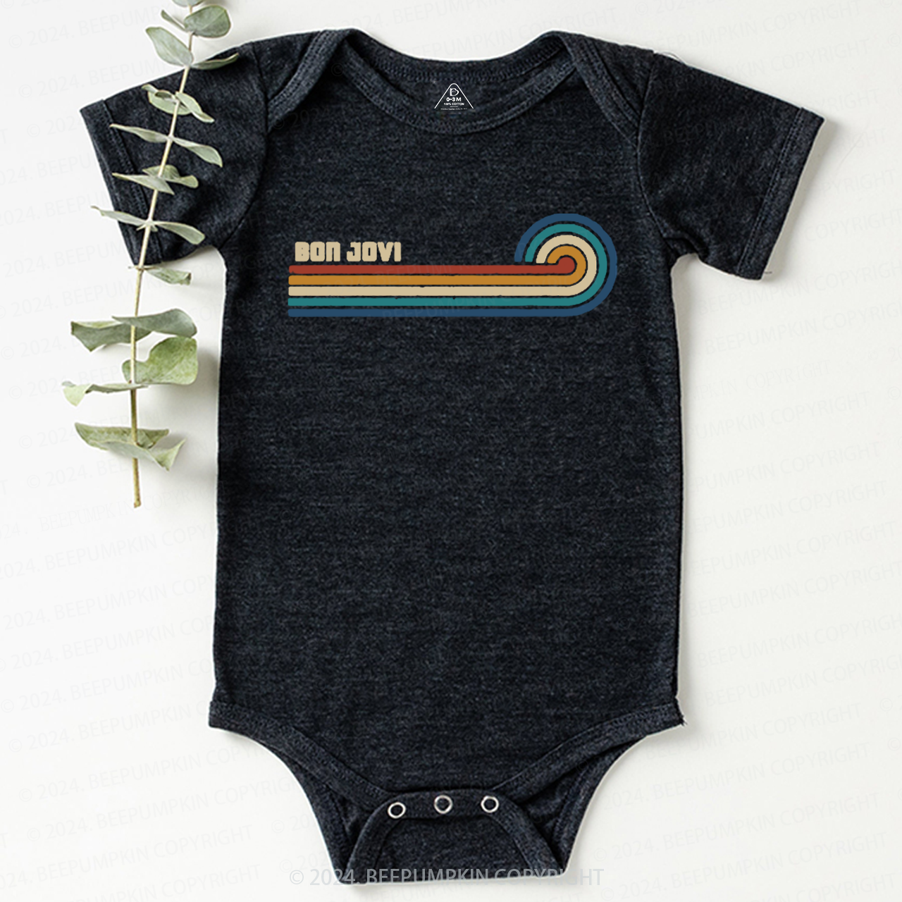 Hard Rock Band Baby Bodysuit 8