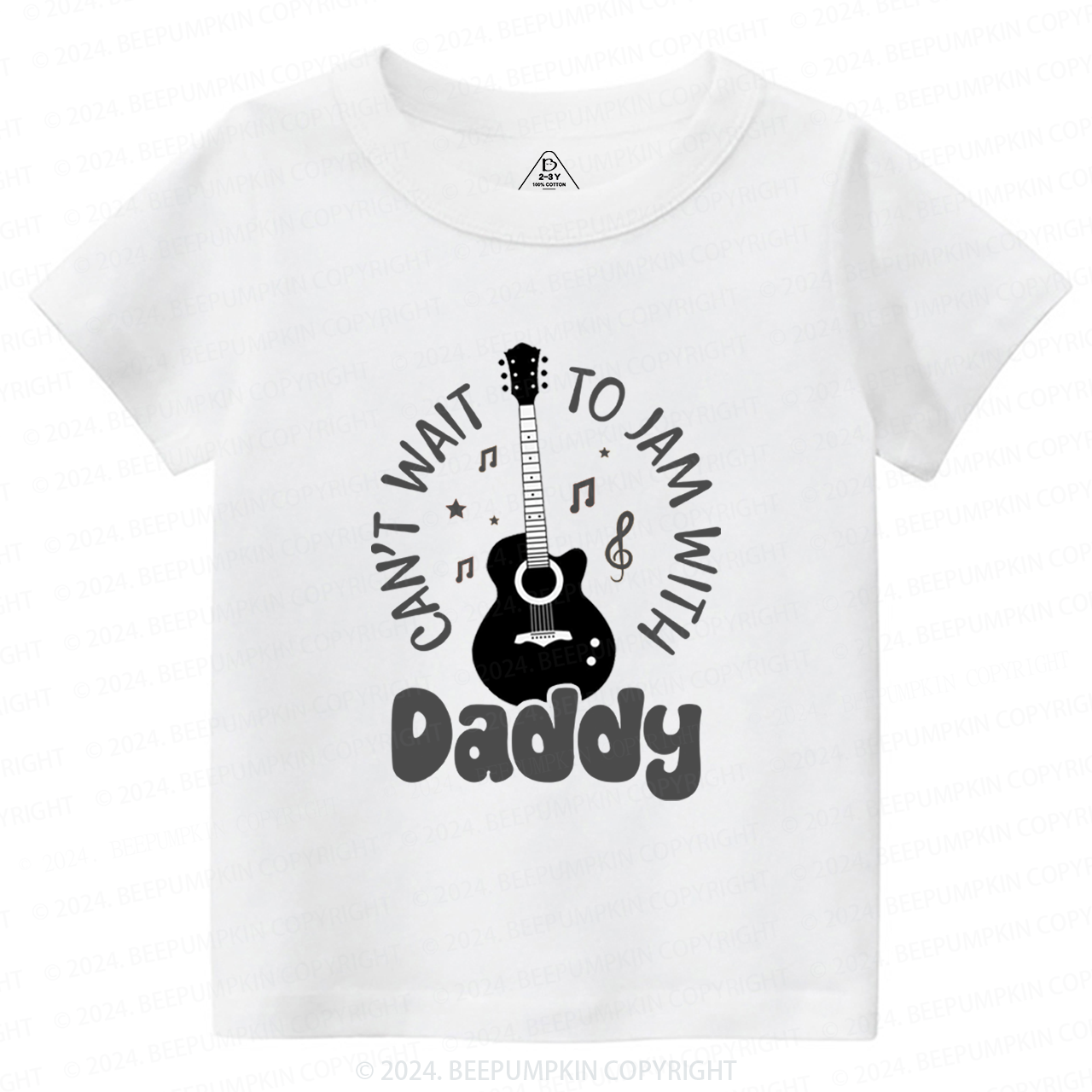 Can't Wait To Jaim With Daddy Toddler&Kids Tees 8