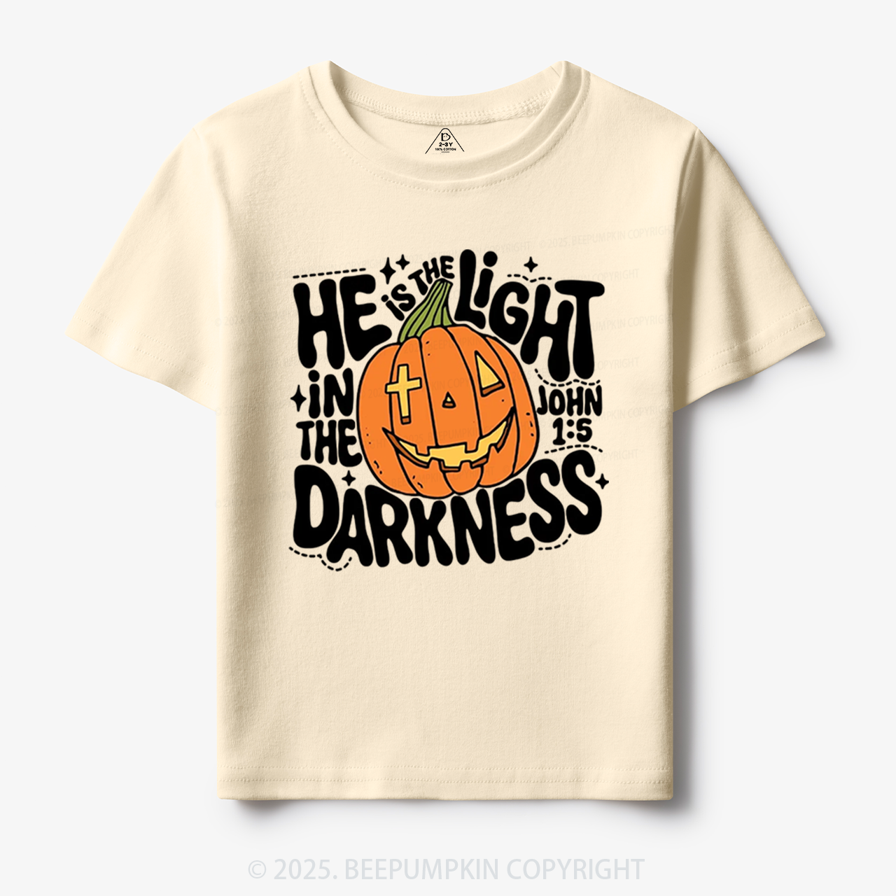 He Is The Light In The Dark Toddler&Kid's Tees Beepumpkin