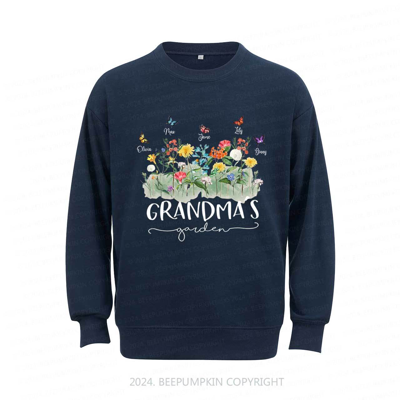 Personalized Birth Flowers Shirt With Kids Names Sweatshirt