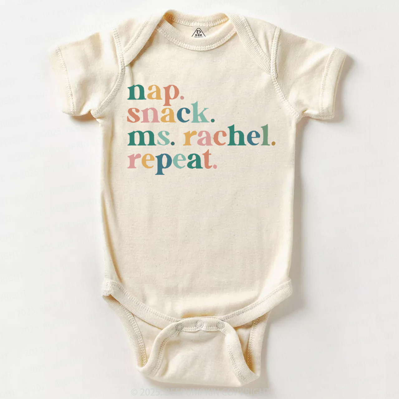 Nap Snack Ms. Rachel Repeat Bodysuit Beepumpkin