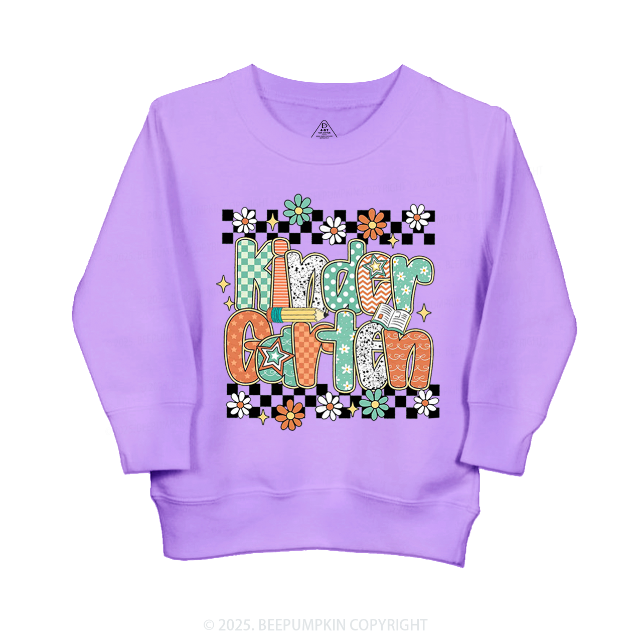 Personalized Grade Blossoms Kid's Sweatshirt