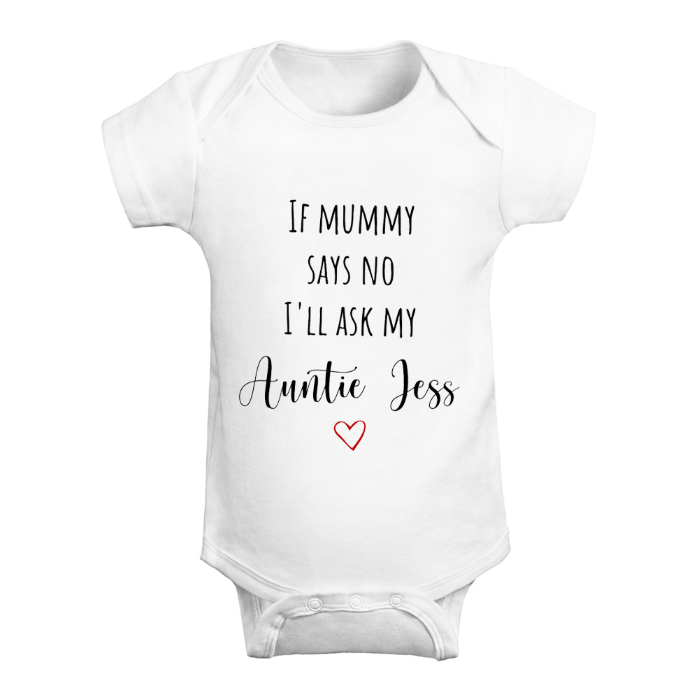 Luvly If Mom Says No My Aunt Will Say Yes Baby, Funny Baby, Aunt...