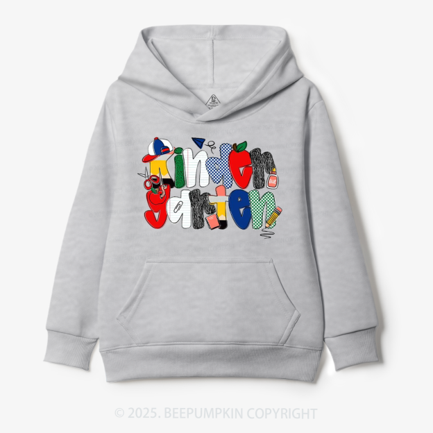 Doodle Grades Kid's Hoodies Beepumpkin