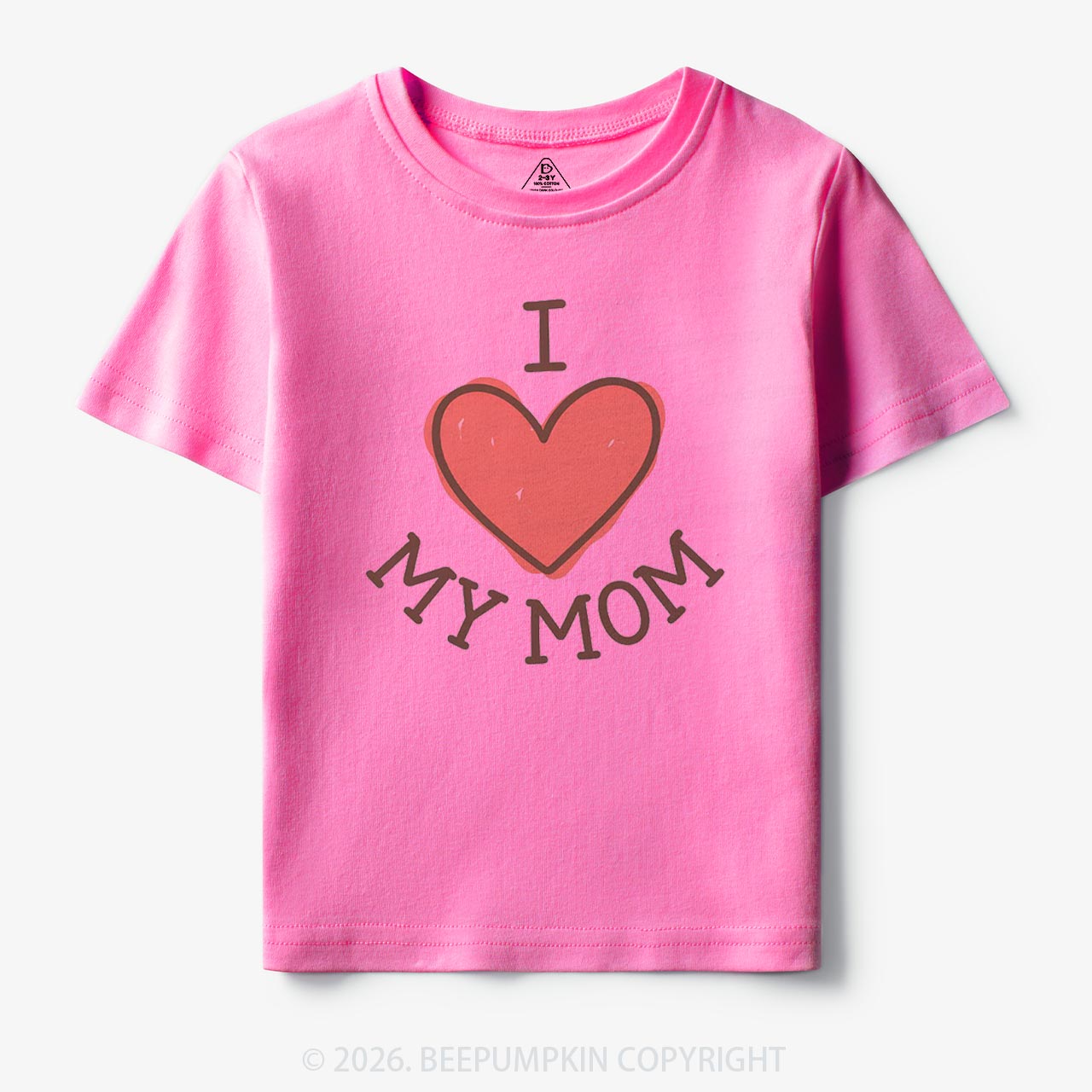 I Love My Mom Lovely Toddler&Kid's Tees