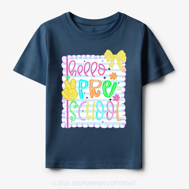 Personalized Back-To-School Greetings Toddler&Kid's Tees Beepumpkin