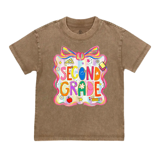 Personalized Colorful Gift Bags Toddler&Kids Washed Tees