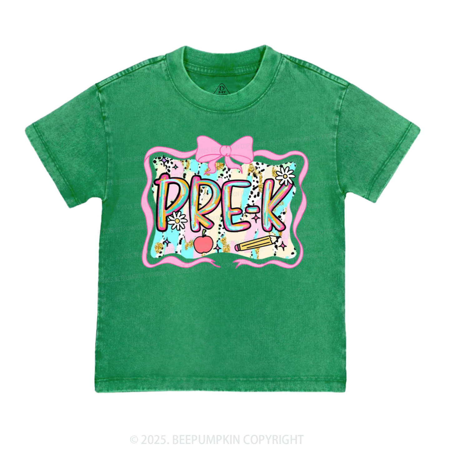 Personalized Sweet School Days Toddler&Kids Washed Tees