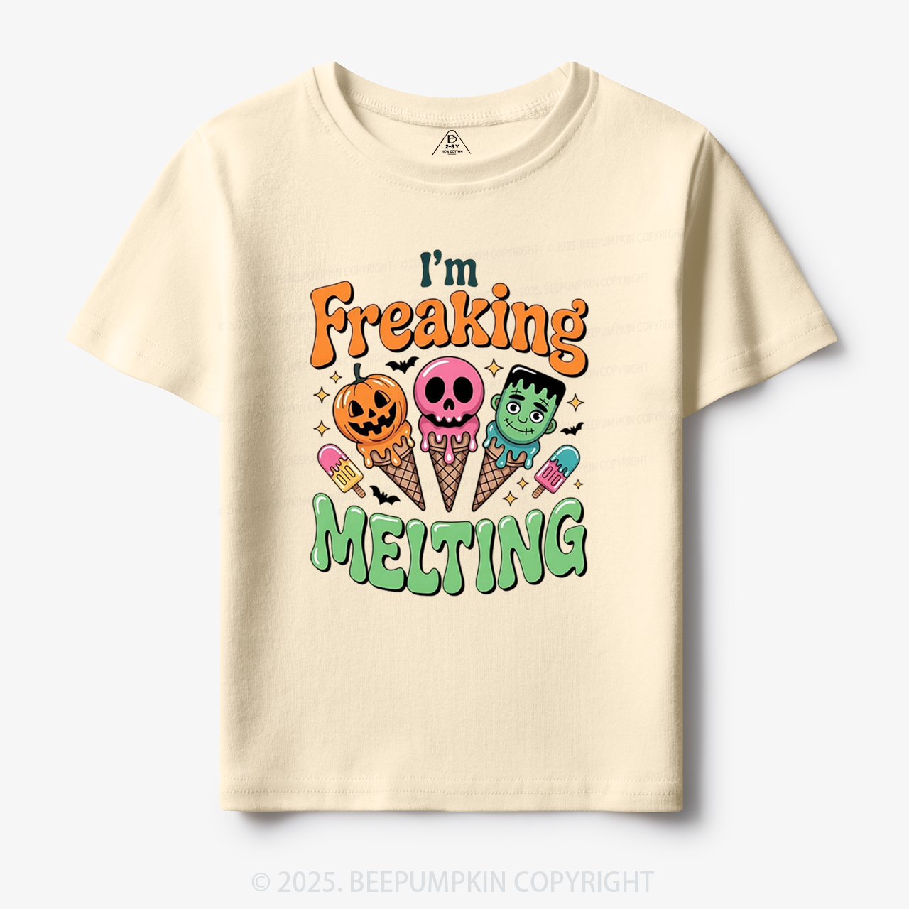 I’m Freaking Melting Halloween Toddler&Kid's Tees Beepumpkin
