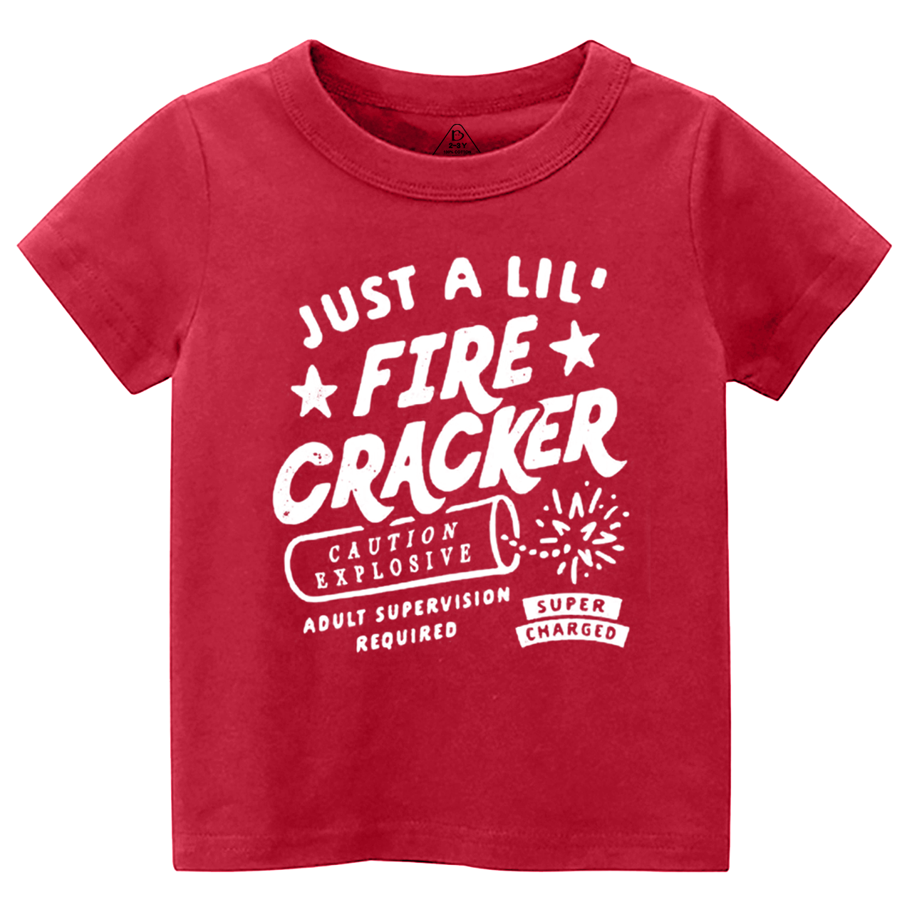 Firecracker Independence Day Toddler&Kid's Tees Beepumpkin 