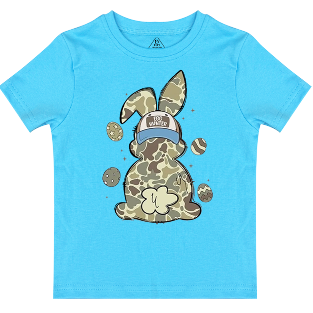 Egg Hunter Bunny Toddler&Kid's Tees Beepumpkin